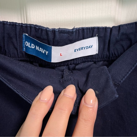 Navy chino shorts - Picture 2 of 3